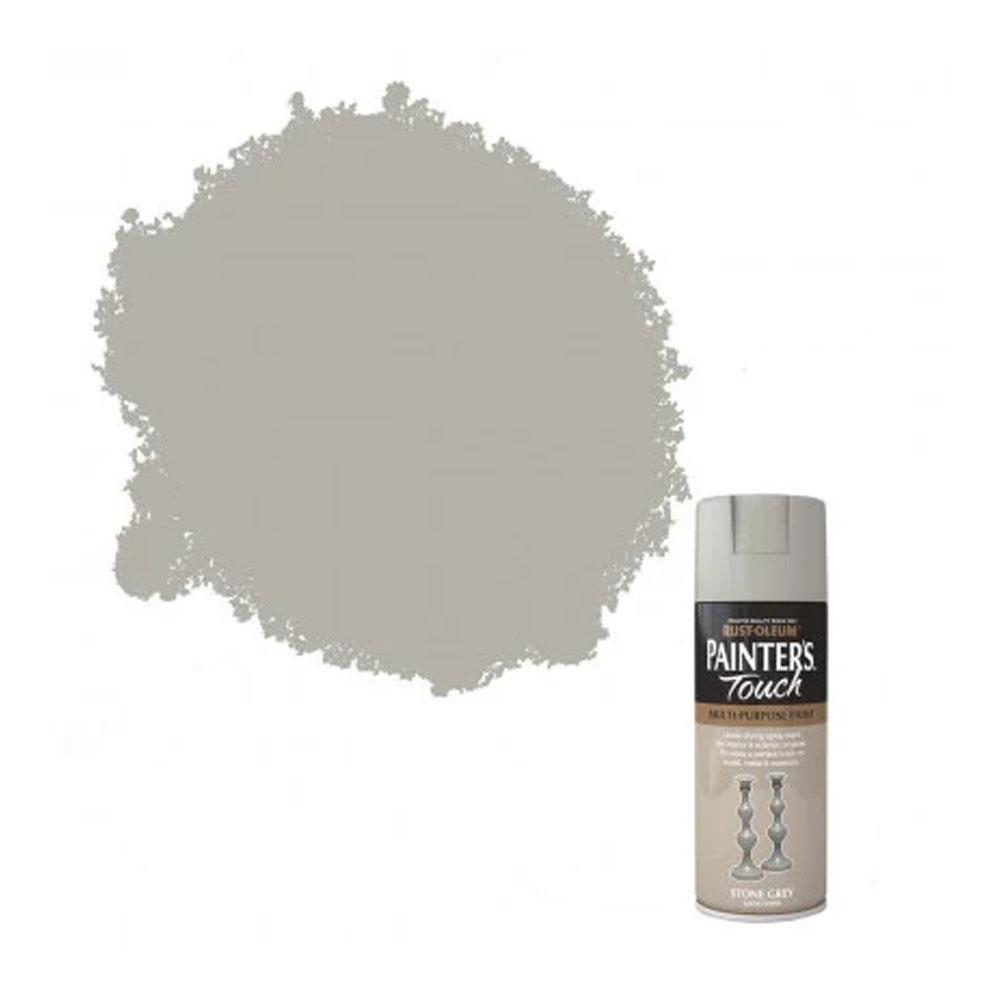 Rustoleum Painters Touch MultiPurpose Spray Paint 400Ml Stone Grey