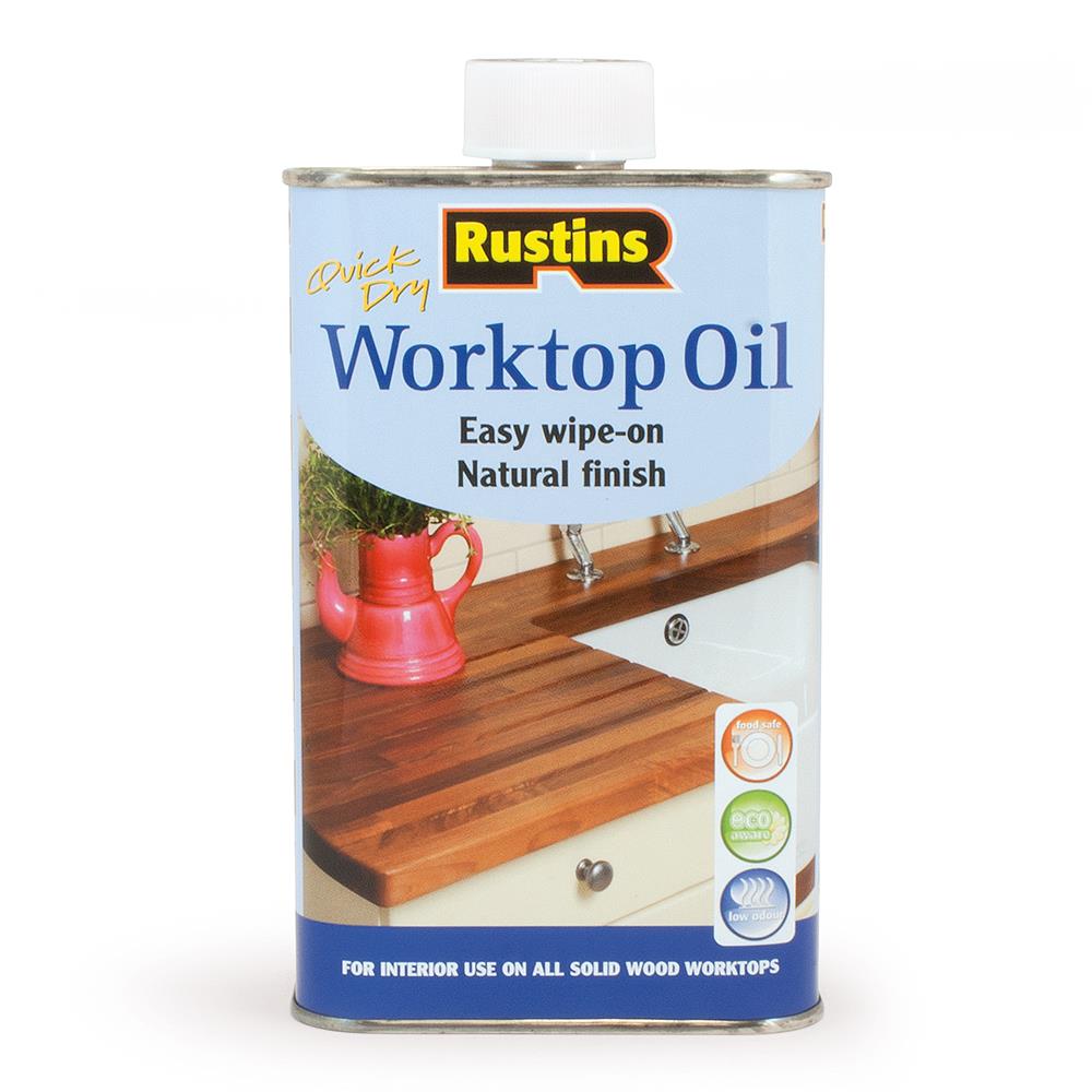 Rustins 500ml Worktop Oil R200007 Heavins.ie