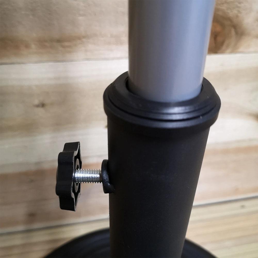 Heavy Duty 12kg Parasol Base Black UB121 Heavins.ie