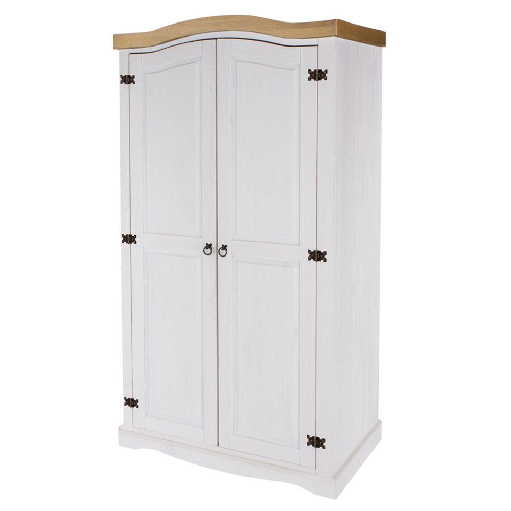 Corona White 2 Door Wardrobe COR918173 Heavins Euronics Topline