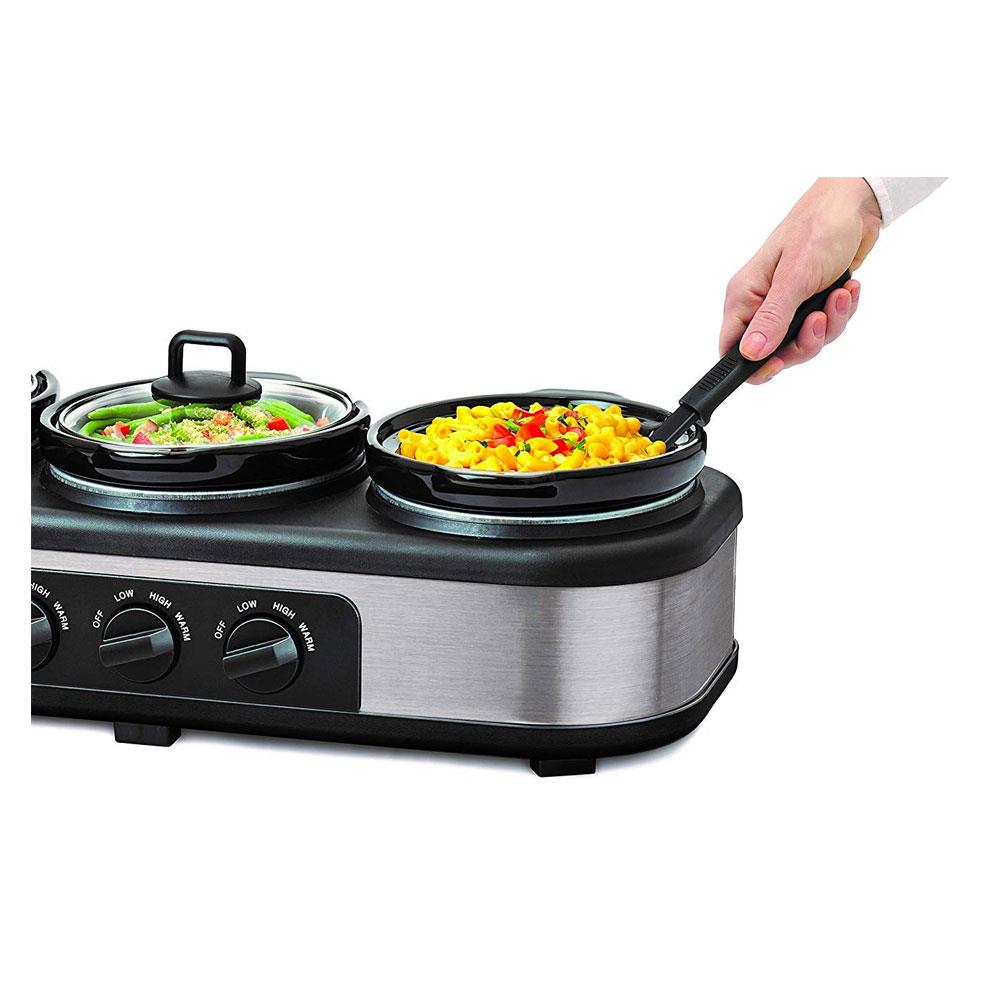Quest 3 x 2.5 Litre Electric Slow Cooker Buffer Server Food Warmer