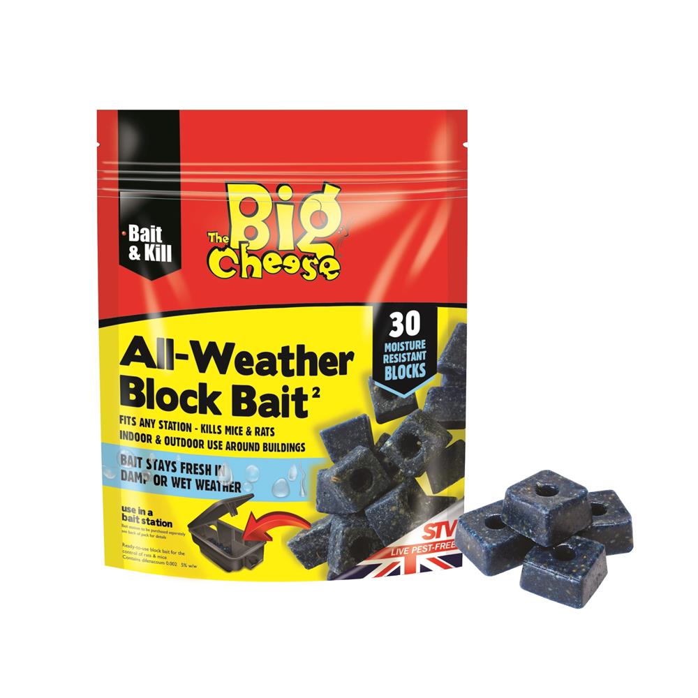 Big Cheese AllWeather Block Bait 30 x 10g STV213 Heavins.ie