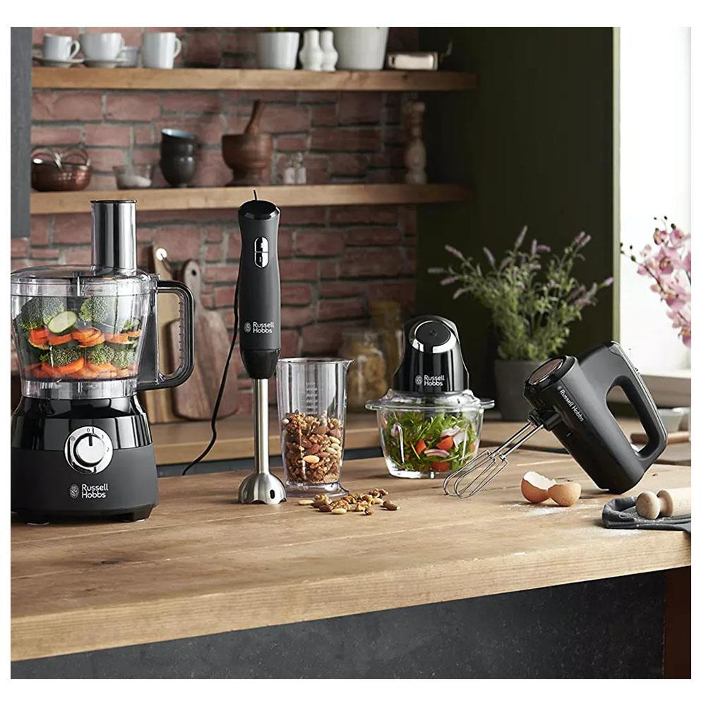 Russell Hobbs Desire Matte Black Mini Chopper 24662 Heavins.ie