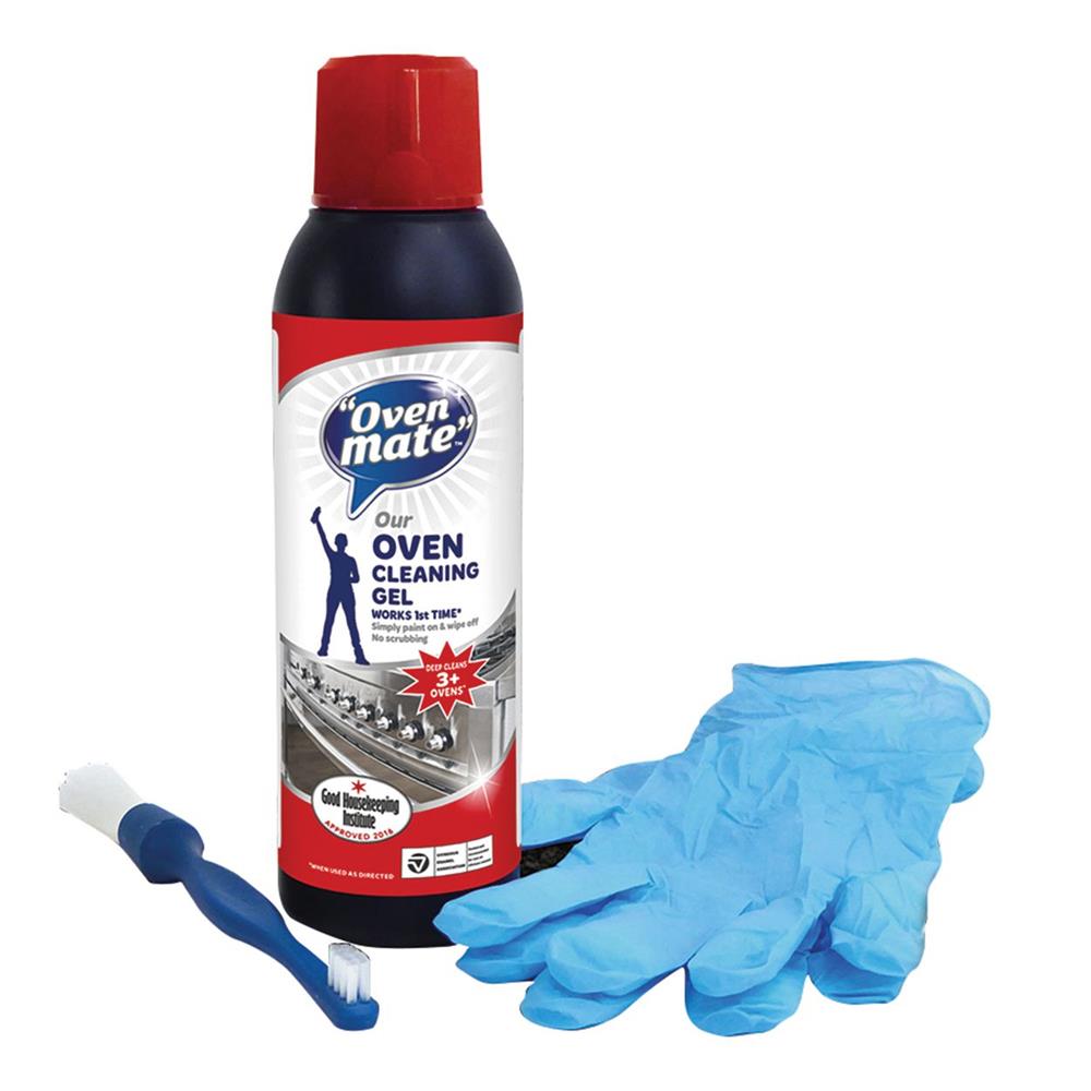 Oven Mate Oven Cleaning Kit with Gloves Brush and Fluid RM10100