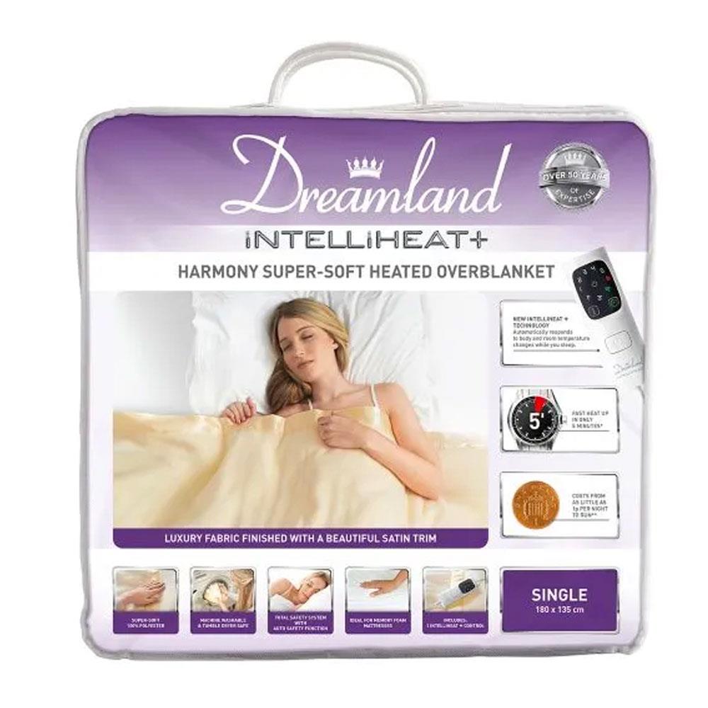 Dreamland Single Overblanket Electric Blanket 16452D Heavins