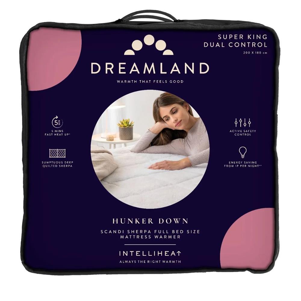 Dreamland Super King Scandi Dual Control Underblanket Electric