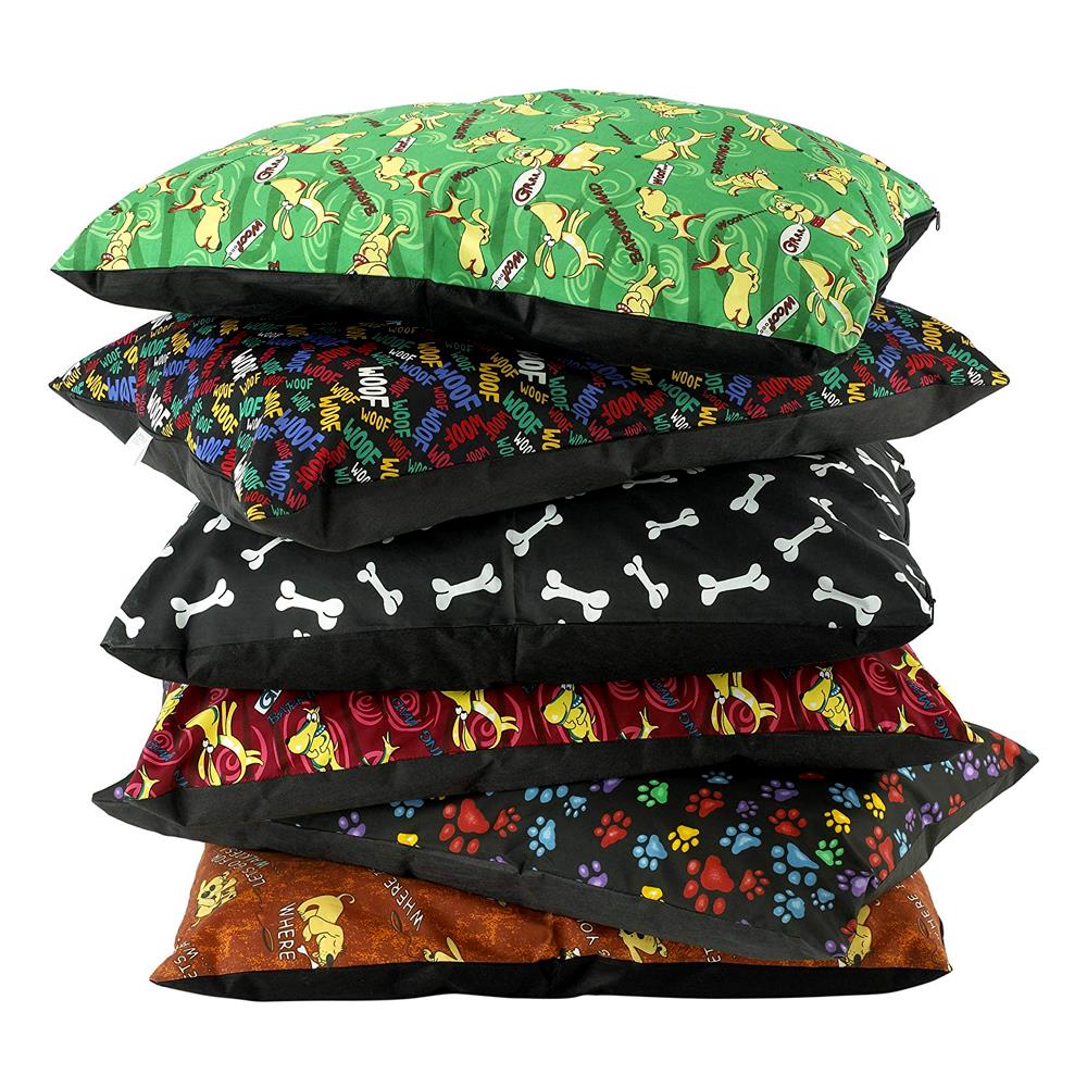 Dog Bed Cushion 90cm x 60cm Assorted Colours Heavins.ie