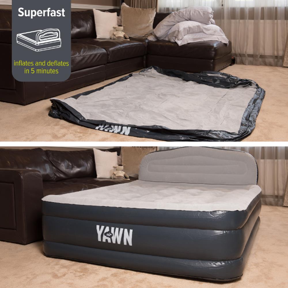 Yawn Self Inflating Air Bed with Fitted Sheet Double 01659 Heavins.ie
