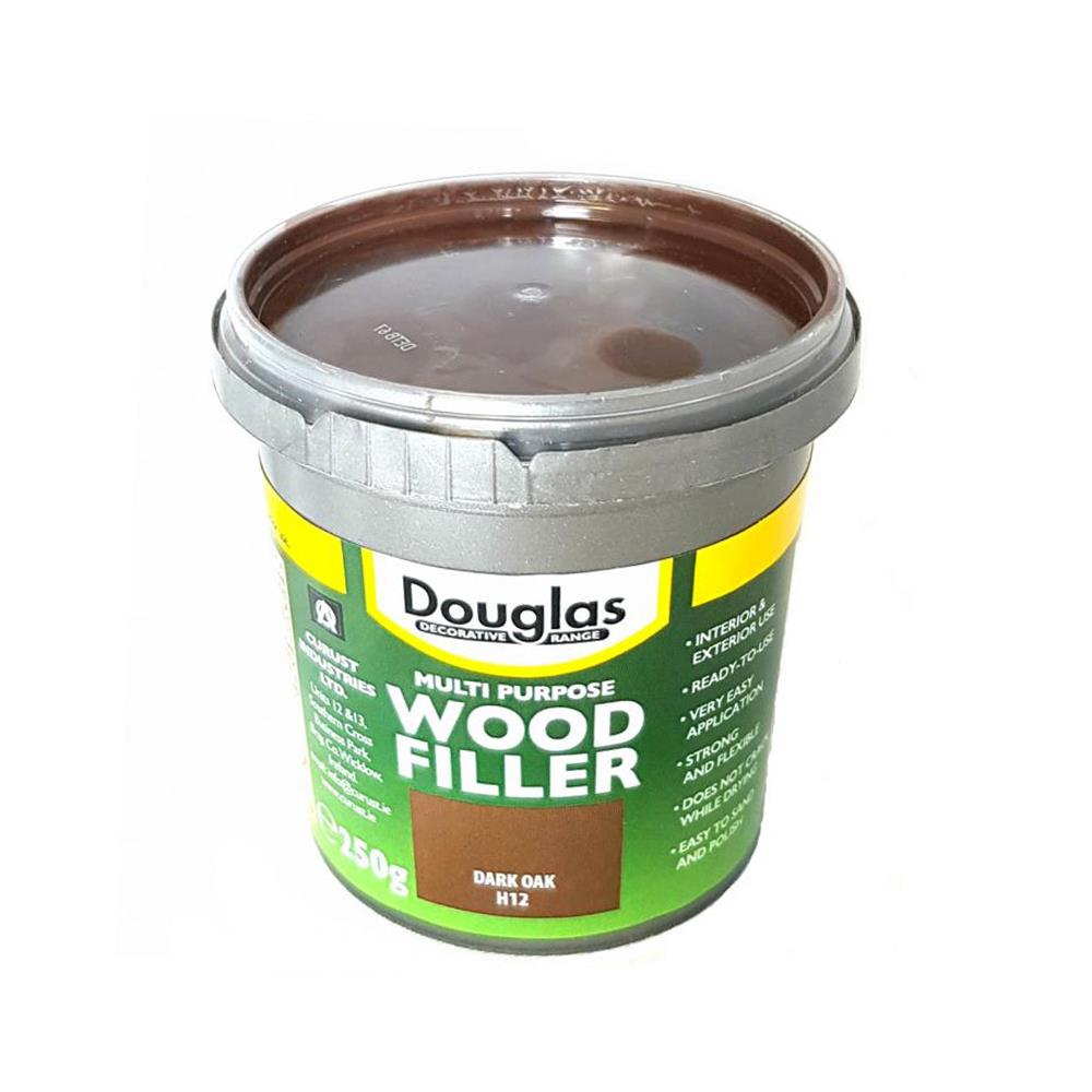 Douglas 250g Multipurpose Wood Filler Dark Oak Heavins.ie