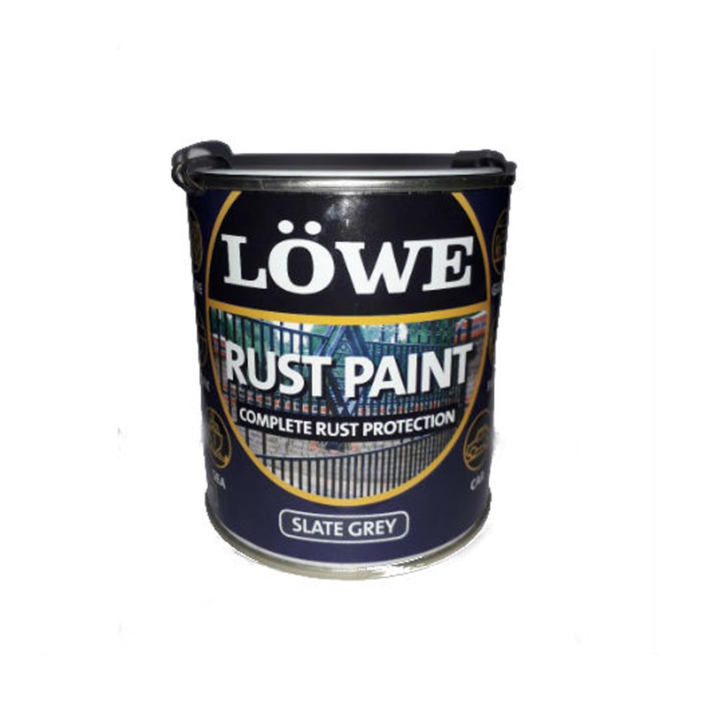 Lowe 2.5 Litre Rust and Metal Paint Slate Grey LRS0300 Heavins.ie