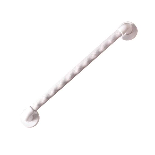 LIVING PLUS WHITE PLASTIC COVERED GRAB BAR 36MM X 600MM BS305600 Topline Heavins Euronics