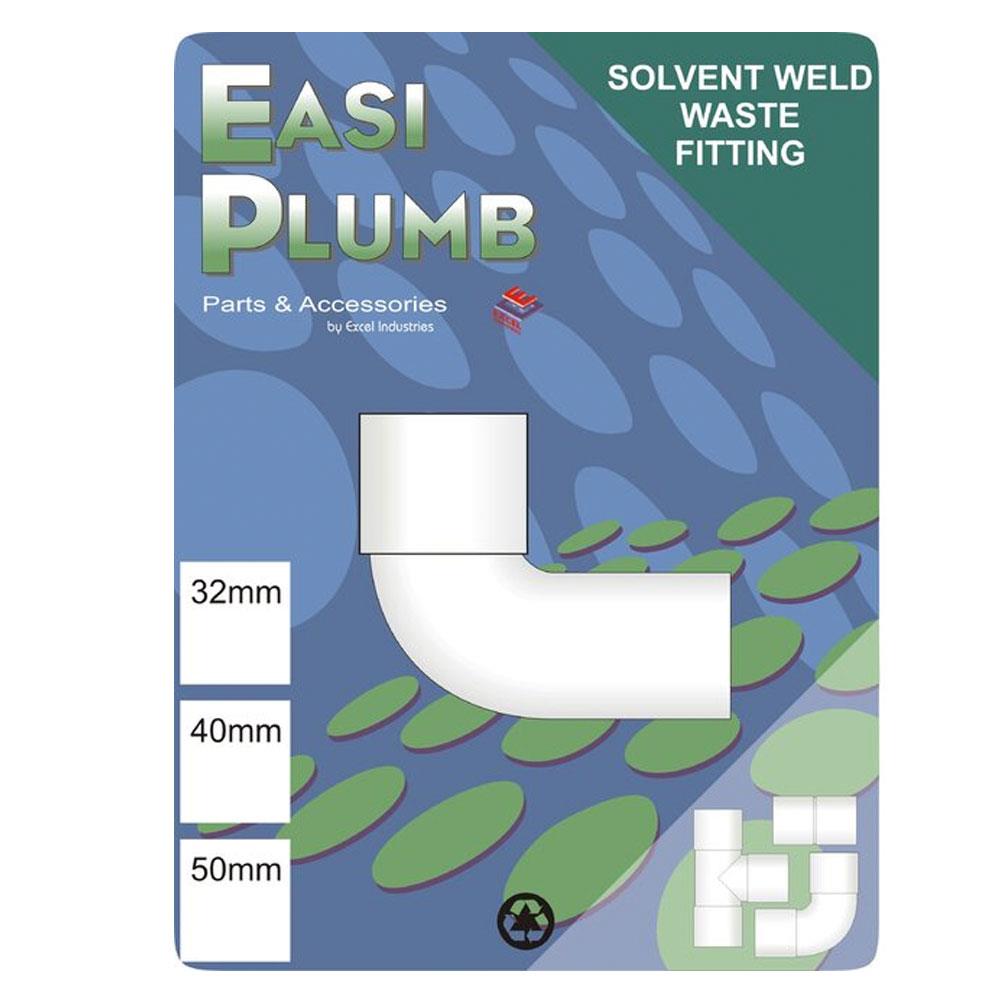 Easi Plumb 32mm M x F Waste Fitting Knuckle Elbow EP32KWMF Heavins.ie