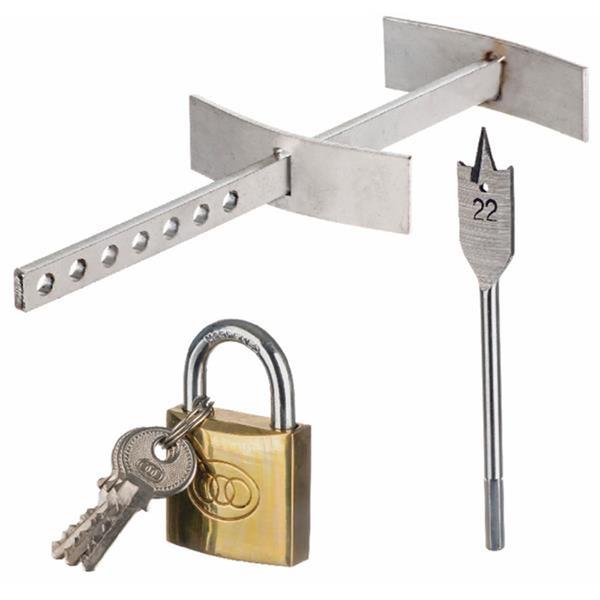 Easi Plumb Oil Tank Security Lock Stainless Steel EHOTL Heavins.ie