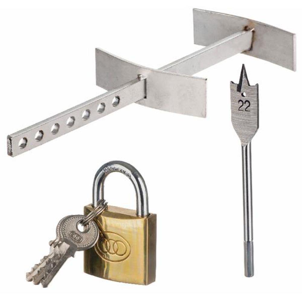 Easi Plumb Oil Tank Security Lock Stainless Steel EHOTL Heavins.ie