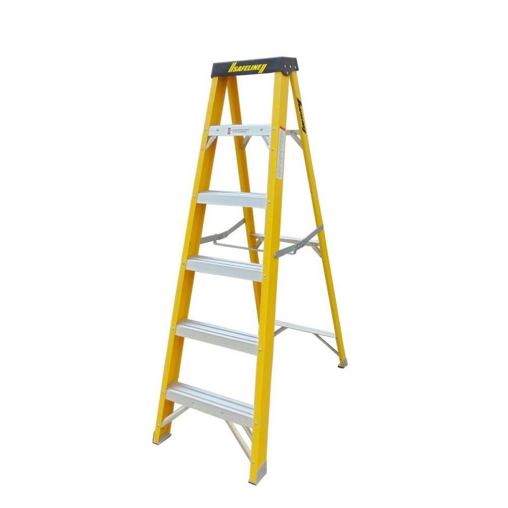 Safeline 6 Step Fibreglass Ladder FIB6 Heavins.ie