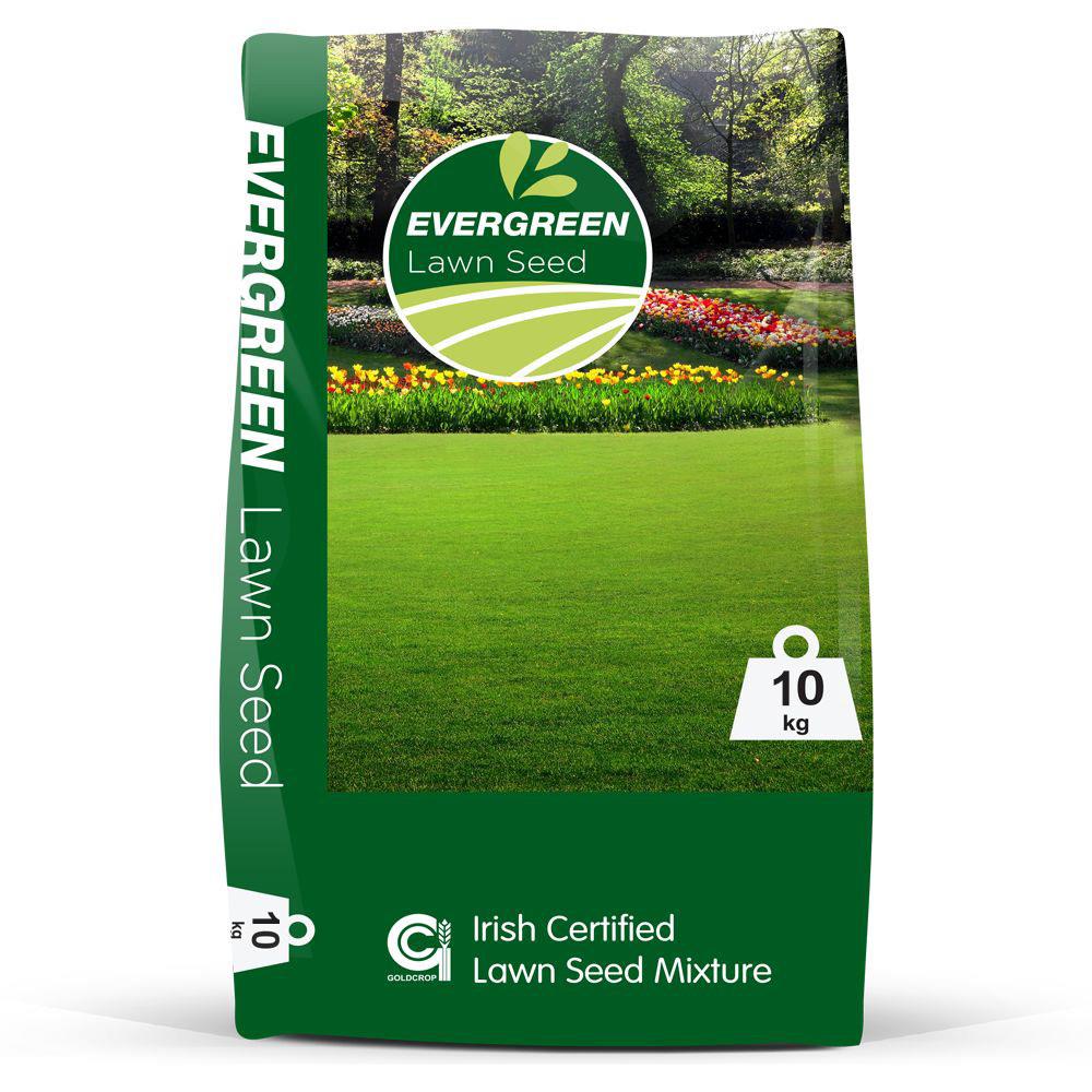 Evergreen 10kg Lawn Seed Grass Seed No. 2 LXEV210 Heavins.ie