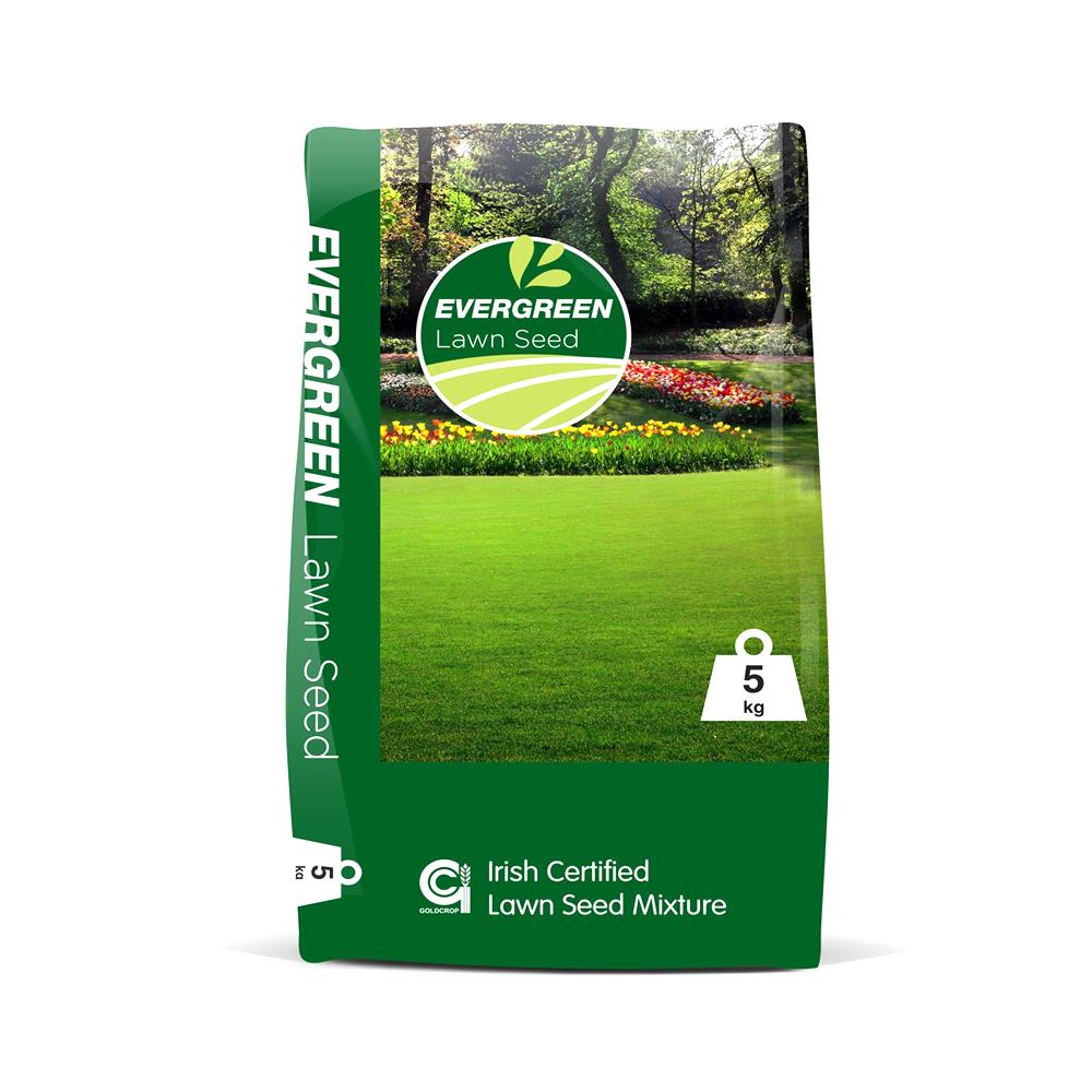 EVERGREEN 5KG LAWN SEED GRASS SEED Heavins.ie