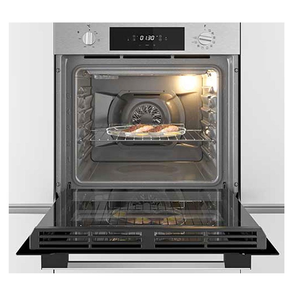 Hoover 65 Litre Pyrolytic BuiltIn Single Oven Black HOC3T5058BI