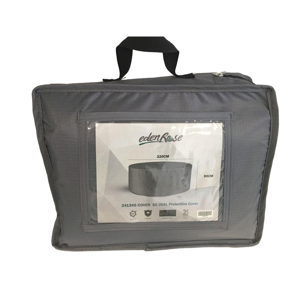 Eden Rose 8 Seater Oval Furniture Cover 320cm Heavins.ie