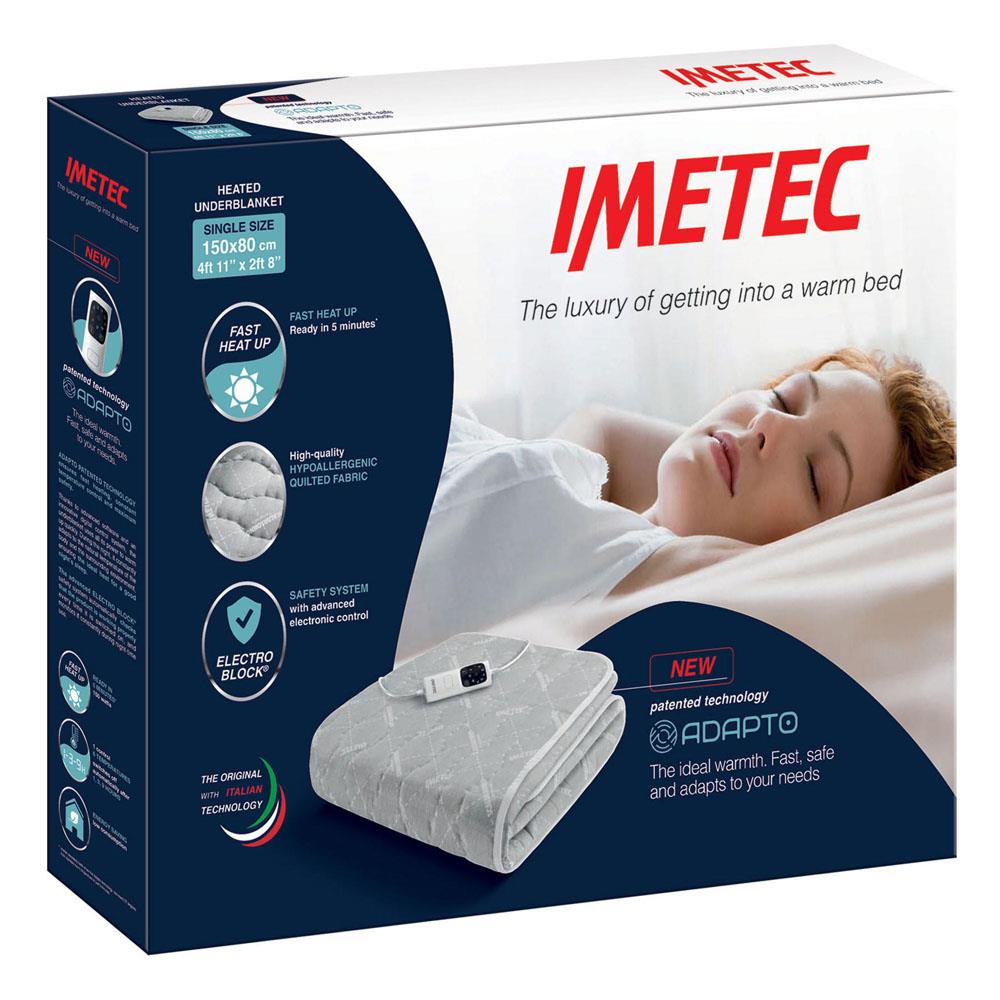 Imetec Adapto Single Underblanket Electric Blanket 16752 Heavins