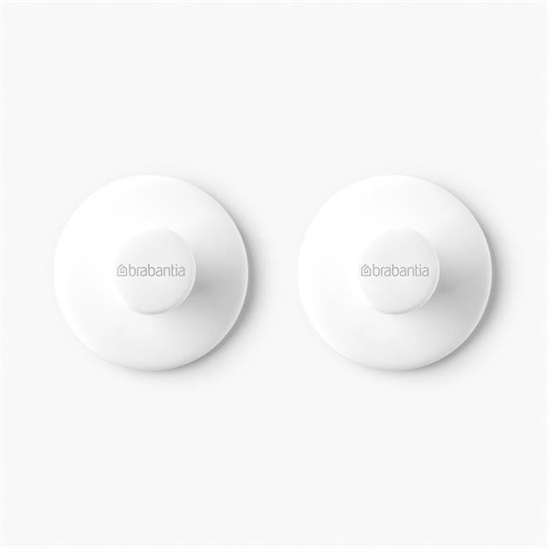 Brabantia Towel Hook Set White 280344 Heavins.ie