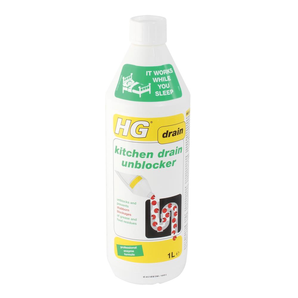 HG LIQUID DRAIN UNBLOCKER 1 LITRE HAG106Z Heavins.ie