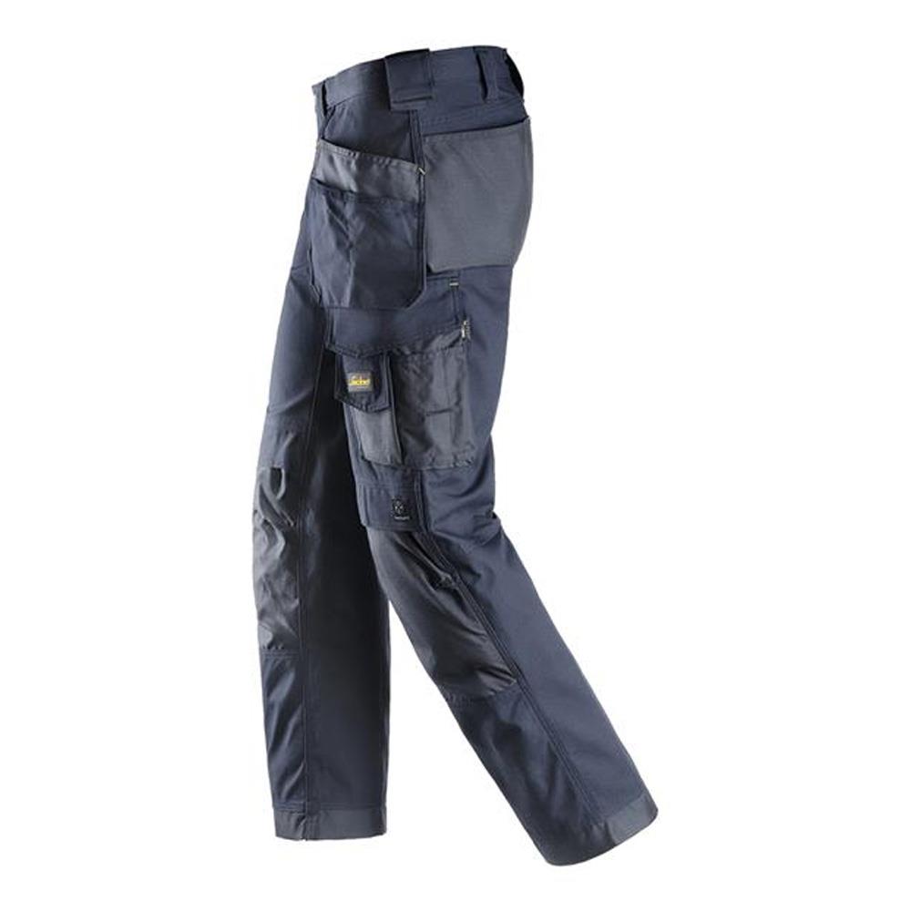 Snickers 3214 Holster Pocket Work Trousers Navy Heavins.ie