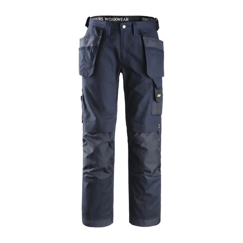 Snickers 3214 Holster Pocket Work Trousers Navy Heavins.ie