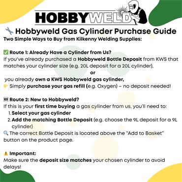 Hobbyweld Helium 9L