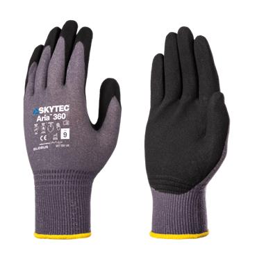 Aria 360 Nitrile Foam Grip with Eco-Friendly Liner and Touchscreen Capabilities