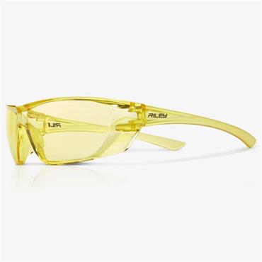 Riley FresnaMetal-Free Safety Glasses in a Robust Frame Amber