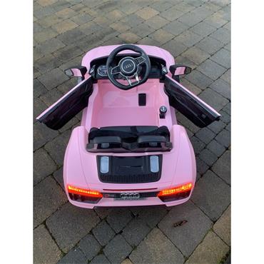 Licensed Audi R8 Spyder 12V Electric Ride On Car (Pink)