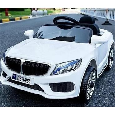 BMW Style Coupe 12V Electric Ride On Car (White)