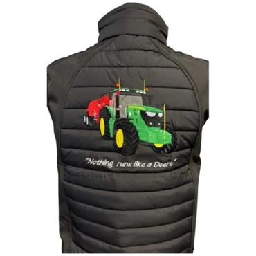 KIDS IMPACT HYBRID GIILET â€“ GREEN TRACTOR & TANKER
