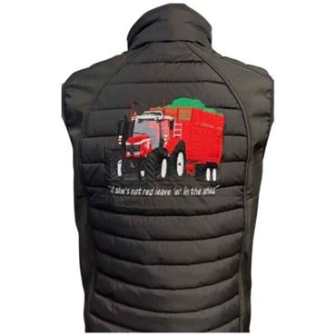 KIDS IMPACT HYBRID GILET â€“ RED TRACTOR & TRAILER