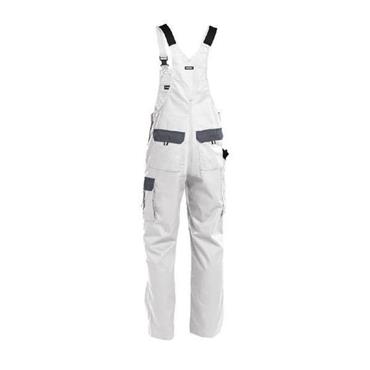 DASSY Versailles Two-Tone Brace Overall White