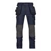 DASSY Matrix (201070) Work trousers with stretch multi-pockets and knee pockets Navy/Grey