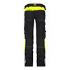 DASSY Canton Women Work trousers with stretch and knee pockets Black/Fluo yellow