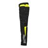 DASSY Canton Women Work trousers with stretch and knee pockets Black/Fluo yellow