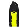 DASSY Veracruz Polo shirt Black/Fluo yellow