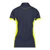DASSY Veracruz Women Polo shirt Midnight blue/Fluo yellow