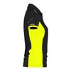 DASSY Veracruz Women Polo shirt Black/Fluo yellow