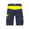 DASSY MANILLA Shorts Midnight Blue/Fluo Yellow