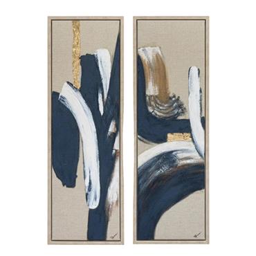RADLEY 38X114X4CM BLUE/GOLD