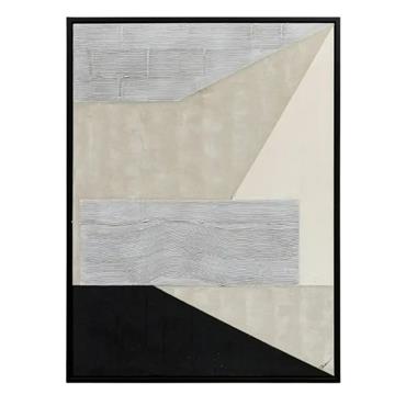 KEMPTON 91X122X4CM NATURAL/BLACK