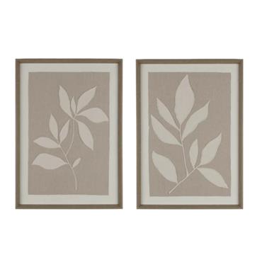 SARINA 50X70X3.8CM SET 2 NATURAL