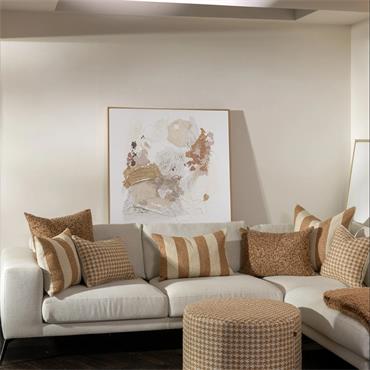 FRIDA 100X100X3.8CM NATURAL