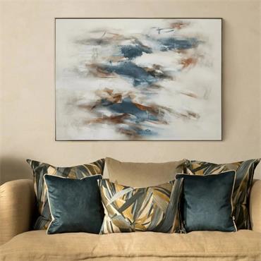 REINETTE 90 X 120 X 4.5CM BLUE NATURAL