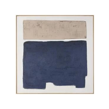OSWIN 80 X 80 X 3.8CM NAVY/NATURAL SET 2
