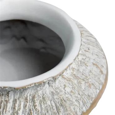FELTON SMALL VASE WHITE